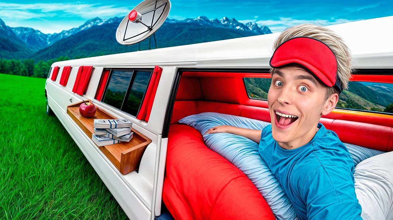 А4 24 Часа в ЛИМУЗИНЕ ! смотреть онлайн