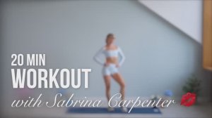 20 MIN SABRINA CARPENTER HIIT to the Beat ｜ Full Body Home Workout, No Equipment.mp4