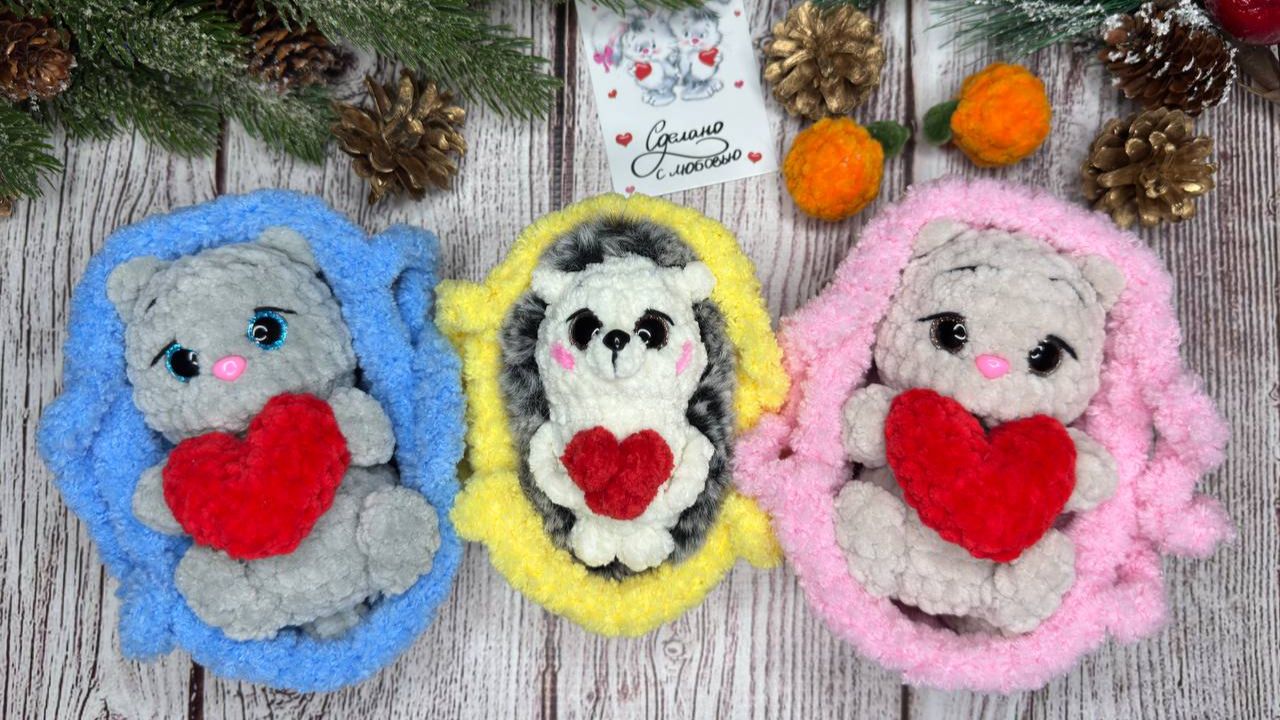 Вязовлог 02/26 | Новые игрушки + заказ | Ищу оптовых заказчиков ❤️ смотреть онлайн