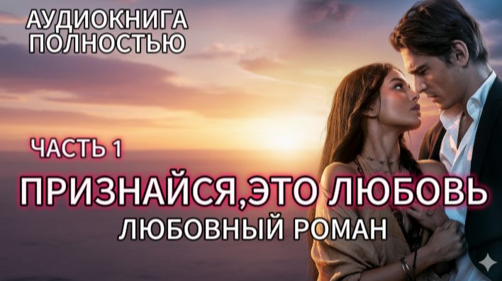 ПРИЗНАЙСЯ,ЭТО ЛЮБОВЬ | ЧАСТЬ 1 | ЛЮБОВНЫЙ РОМАН | АУДИОКНИГА ПОЛНОСТЬЮ смотреть онлайн