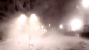 Сильные метели бушуют в Москве