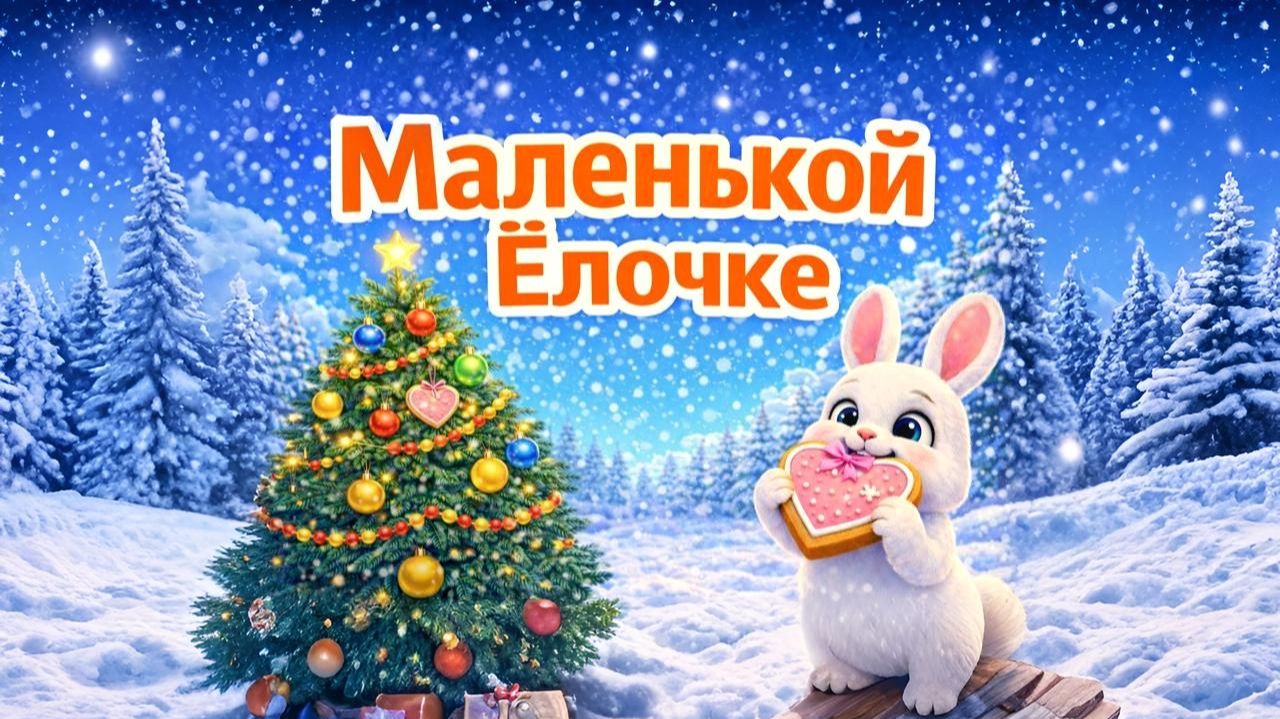 🎄Маленькой Ёлочке - Любимая песенка детства! смотреть онлайн