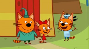 Три Кота Мультфильм Большое Путешествие котяток.