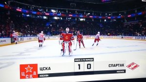 Обзор матча КХЛ Цска - Спартак