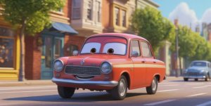 Время для веселья: мчимся по дороге мультик