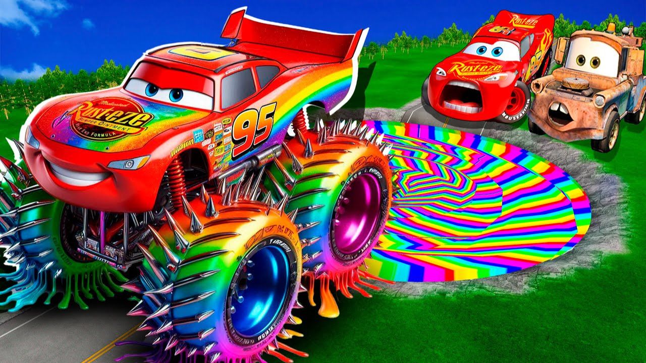 МУЛЬТИК ПРО МАШИНКИ. МОЛНИЯ МАКВИН смотреть онлайн