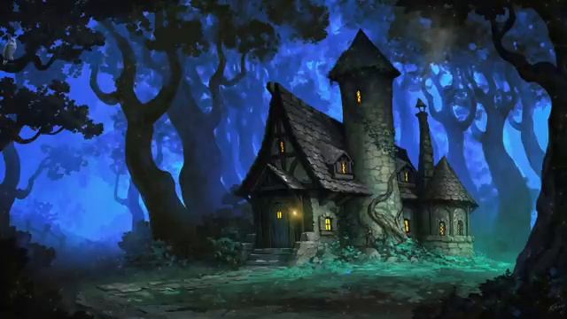 Заколдованный Домик Волшебников, Таинственный Лес, Музыкальная атмосфера смотреть онлайн