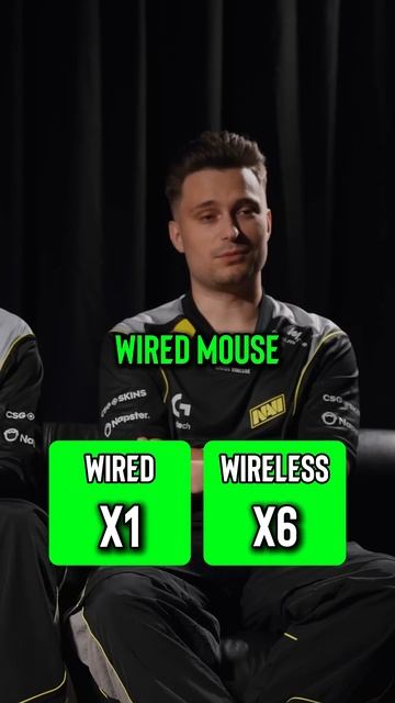 Про-игроки CS отвечают на вопрос, проводная или беспроводная мышь им нравится #cs2 #counterstrike2 смотреть онлайн