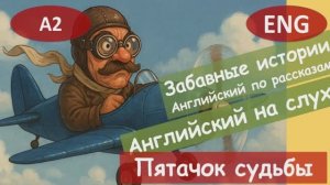 Пятачок судбьбы.English. Смешной анекдот на английском для начинающих (А2-B1) | Английский на слух