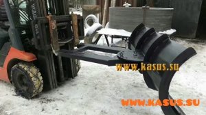 Отвал для снега, снежный отвал на погрузчик
