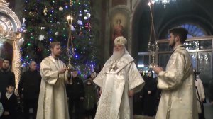 Служба в Задонском мужском монастыре 09.01.2025 г.