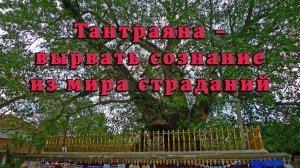 Тантраяна – вырвать сознание из мира страданий