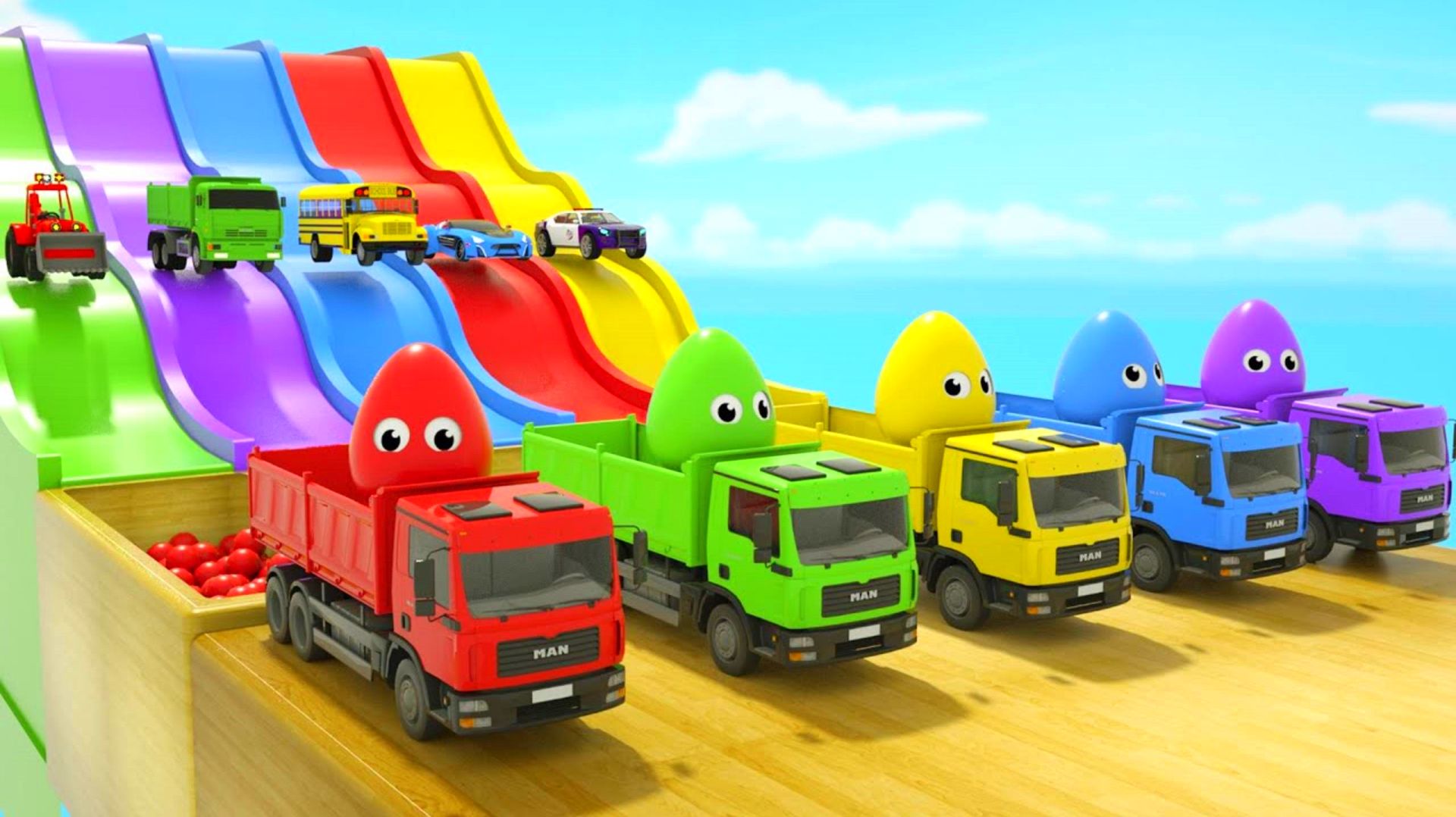 Мультяшки для детей и малышей про машинки #11 смотреть онлайн