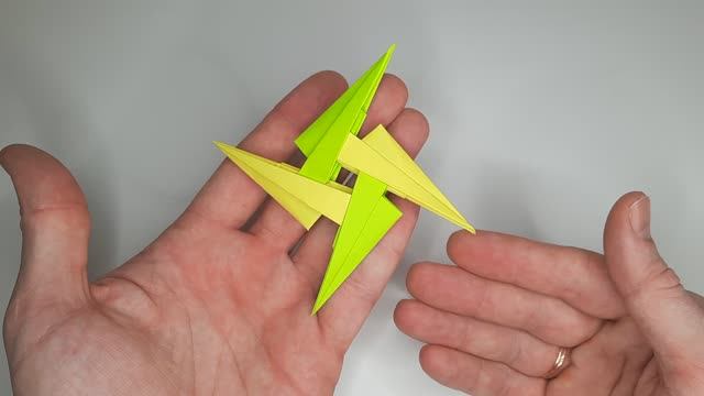 Как сделать метательную звезду ниндзя смотреть онлайн