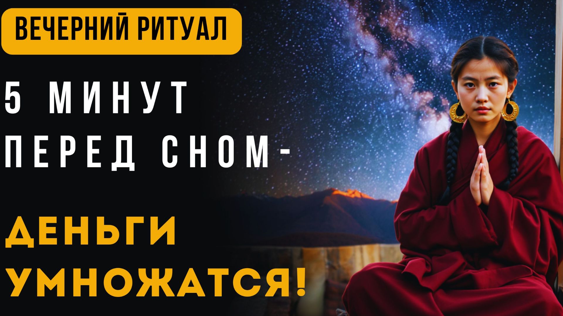 Сделай ЭТО перед сном — и завтра денег придёт в 2 раза БОЛЬШЕ! Вечерний тибетский ритуал смотреть онлайн
