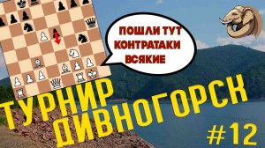 Турнир Дивногорск 16.11.2025 // Двенадцатый турнир, зимний воскресный шахматный турнир