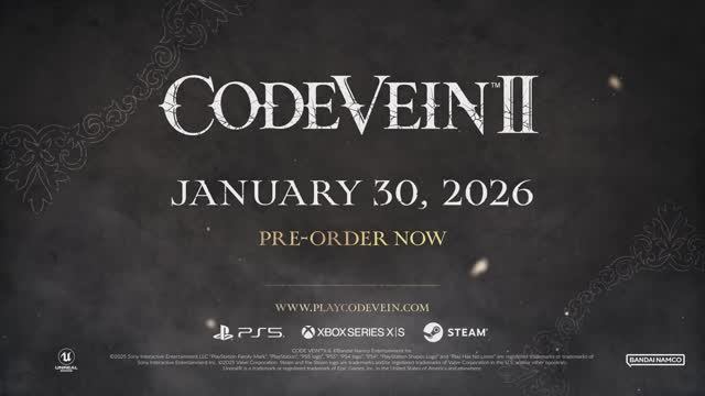 Игра Code Vein II 2025 трейлер 3 смотреть онлайн