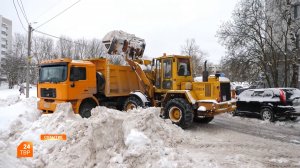 Борьба со снегом продолжается