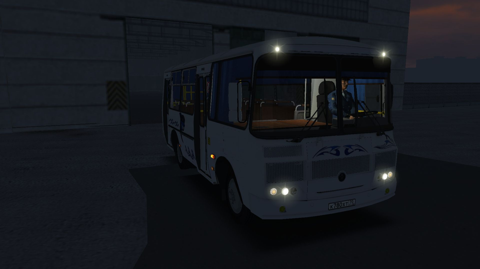 OMSI 2 | Русская глубинка | Обычное утро водителя автобуса смотреть онлайн