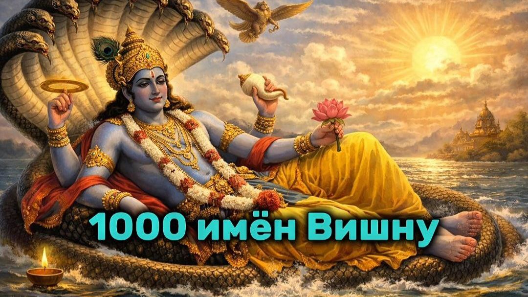 Перечисление 1000 Имен Шри Вишну смотреть онлайн
