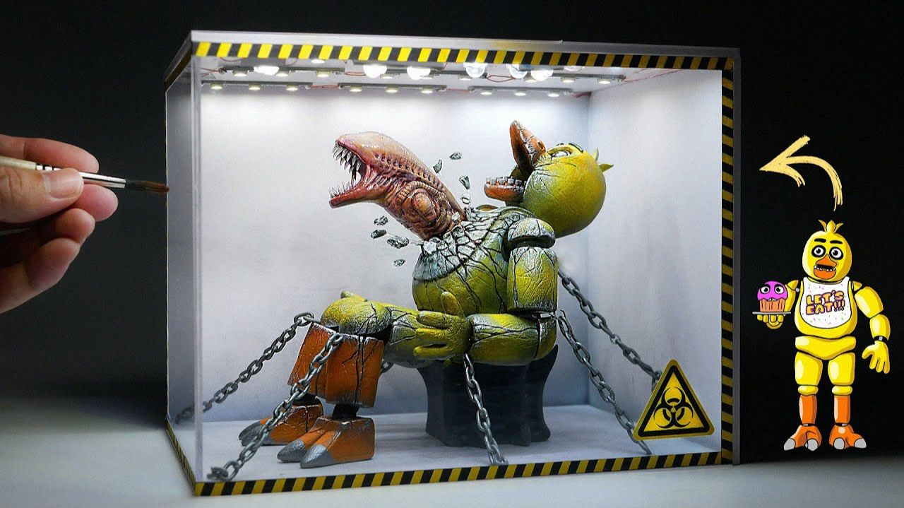 ЧИКА ЧУЖОЙ. 5 Ночей с Фредди. ДИОРАМА смотреть онлайн