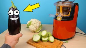 Что если сделать сок из Баклажана, Кабачка и Цветной капусты? Новая Бедная Соковыжималка! alex boyko