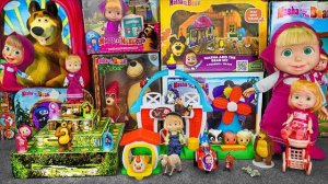 Маша и Медведь | Игрушечный набор Маша и Медведь | Распаковка игрушек Маша и Медведь