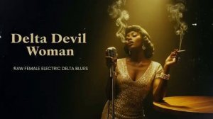 Оригинальный винтажный женский блюз Delta Blues (Южный музыкальный автомат 1950-х годов)