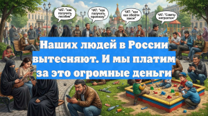 Наших людей в России вытесняют. И мы платим за это огромные деньги
