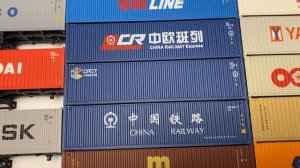 Коллекция 40-футовых контейнеров Evemodel в масштабе 1:87