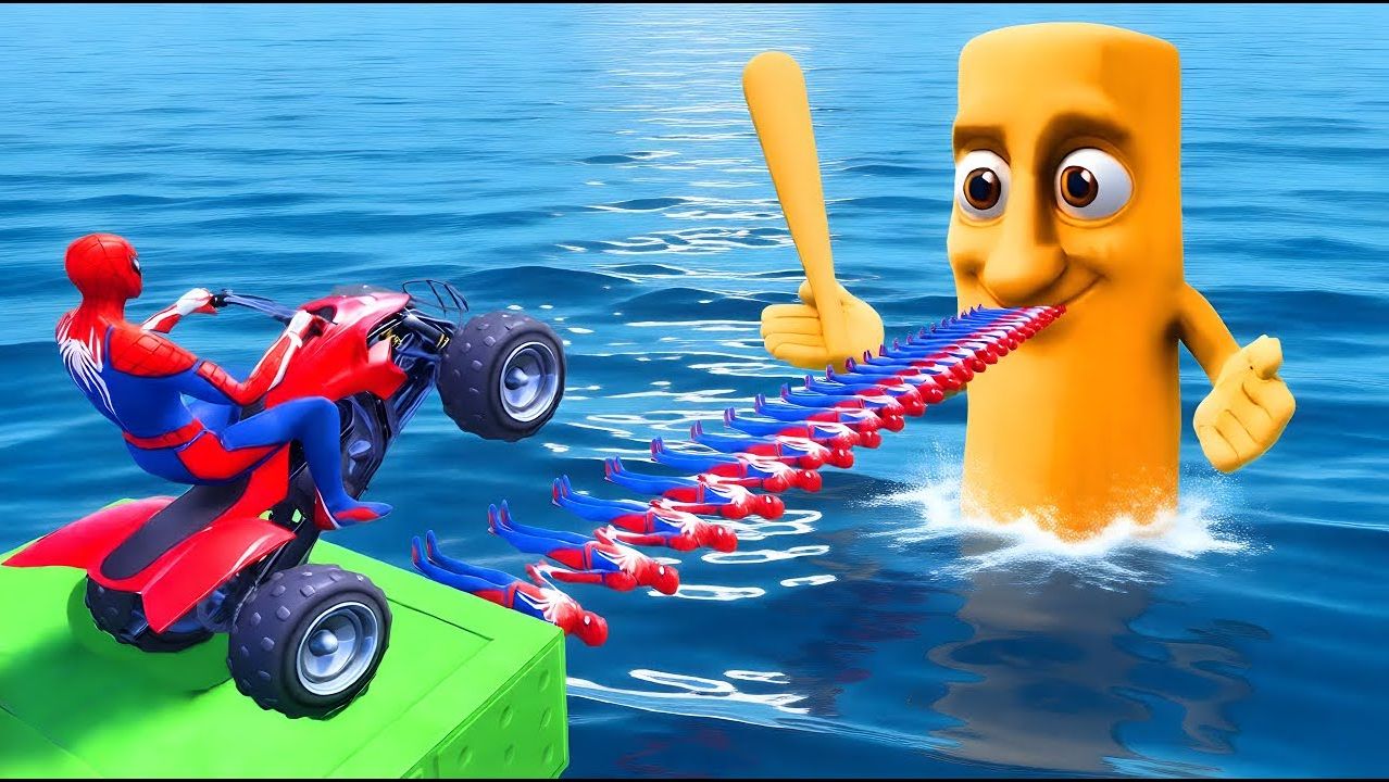 Машинки летают и прыгают! Развивающие мультики Машины помощники. Мультфильмы про машинки смотреть онлайн