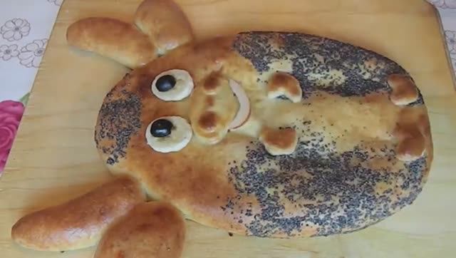 Творожно-яблочный пирог Озорной бычок смотреть онлайн