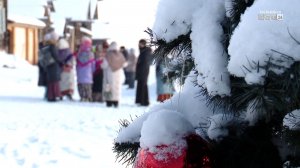 Рождество в «Ангарской деревне»: как в Братске прошли народные гуляния с колядками и гаданиями