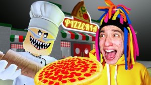 КИТАЙКА И ПОБЕГ ИЗ ПИЦЦЕРИИ | РОБЛОКС ПОБЕГ