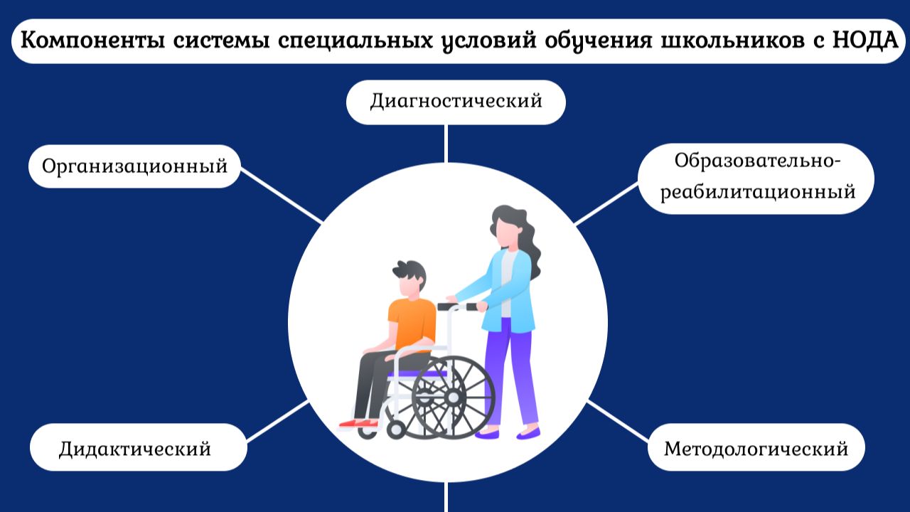Организация специальных условий обучения школьников с нарушениями опорно-двигательного аппарата