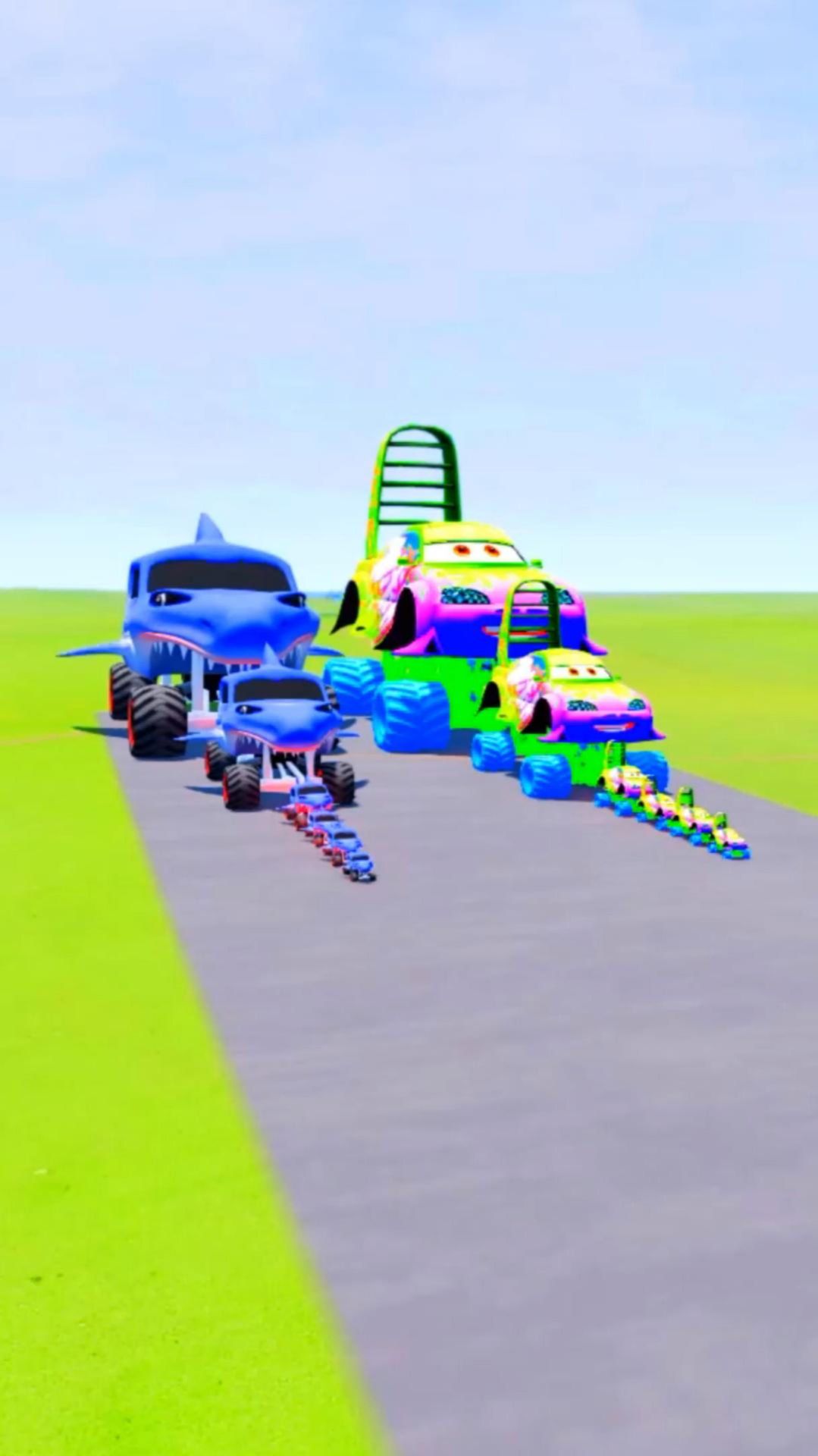МУЛЬТИКИ ПРО МАШИНКИ МОНСТР ТРАК смотреть онлайн