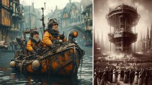 На стене затопленной церкви изображен древний космический корабль