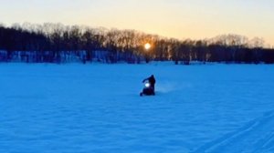 Снежный «Барсик» Ирбис 200 , отличный снегокат при правильном подходе !