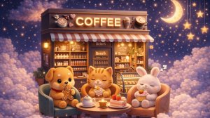 Ночное кафе на облаках