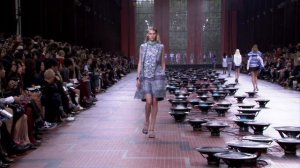 Показ женской коллекции KENZO весна-лето 2014