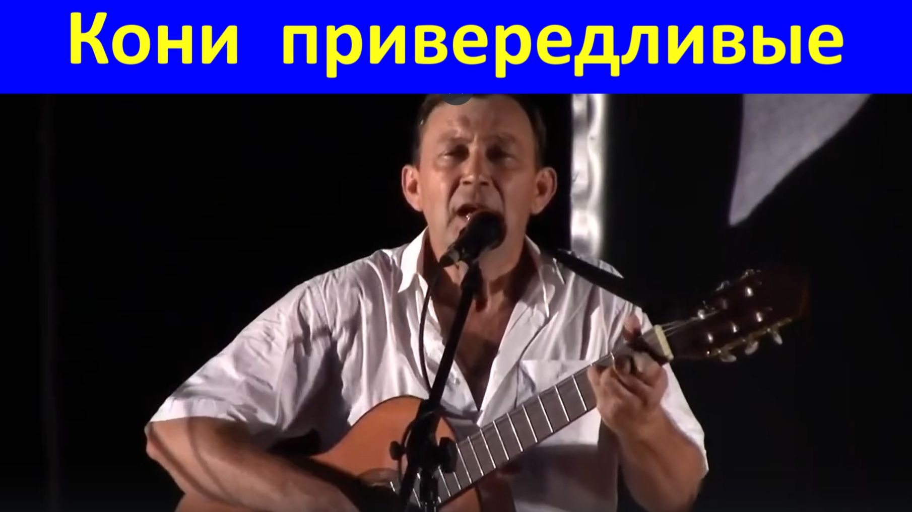 Песня Кони привередливые Алексей Журавлёв песни Высоцкого смотреть онлайн