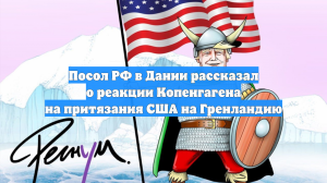 Посол РФ рассказал, как Копенгаген отреагировал на притязания США на Гренландию