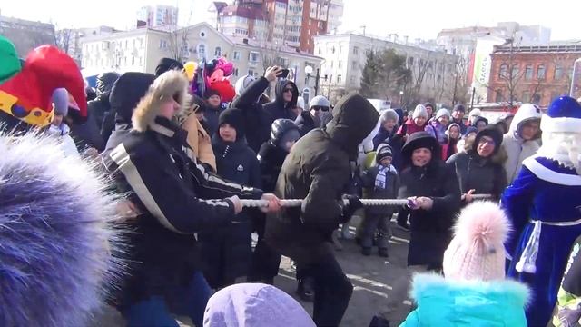 Масленица 2023. Хабаровск. Центральный район. смотреть онлайн