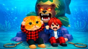 ВЫЖИВАЮ 99 НОЧЕЙ ПОД ВОДОЙ! СПАС ПЕРВОГО РЕБЕНКА?