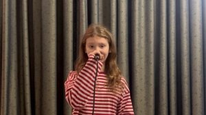 Композиция 3, Червонова Есения, 12 лет, А-капелло Татарская народная песня «Зенгэр кулмэк»