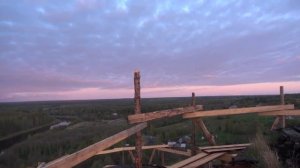 На крыше храма молитва по соглашению с о.Андреем Ткачевым!