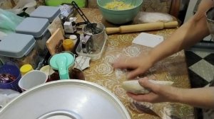 Манты с картофелем.