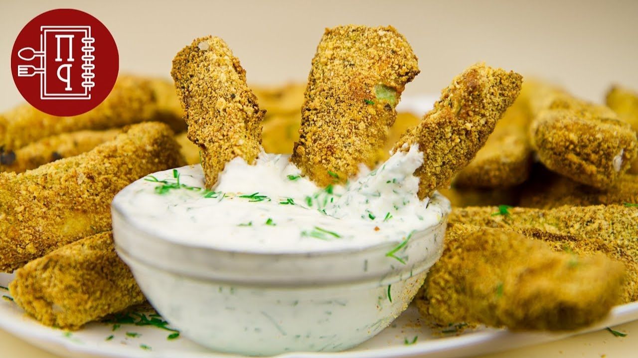 Хрустящие Кабачки БЕЗ КАПЛИ ЖИРА! смотреть онлайн