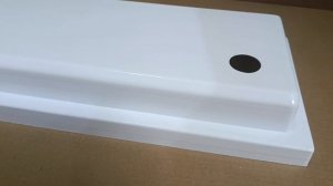 Крышка-светильник для аквариума 35 литров с размерами 48*22,5 см, белая