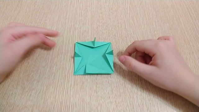 Бумажная игрушка вертушка оригами смотреть онлайн